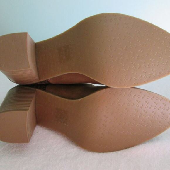 NWT DV8 Dolce Vita Women’s Shoes Shai Brown Suede & Animal Print Ankle Bootie-11 - Picture 8 of 13